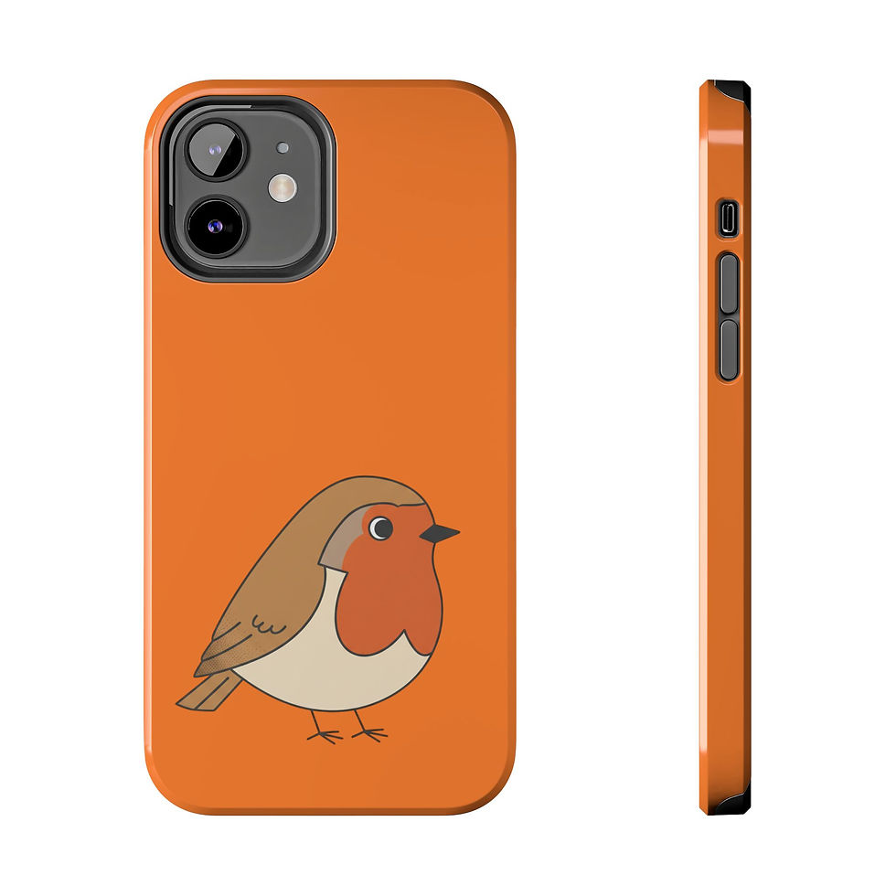 Thumbnail: Copy of Cute Robin Tough Phone Case — Protective Bird iPhone Case