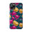 Thumbnail: Abstract Colorful Blob Phone Case — Bold Teal, Magenta & Gold Protective Cover