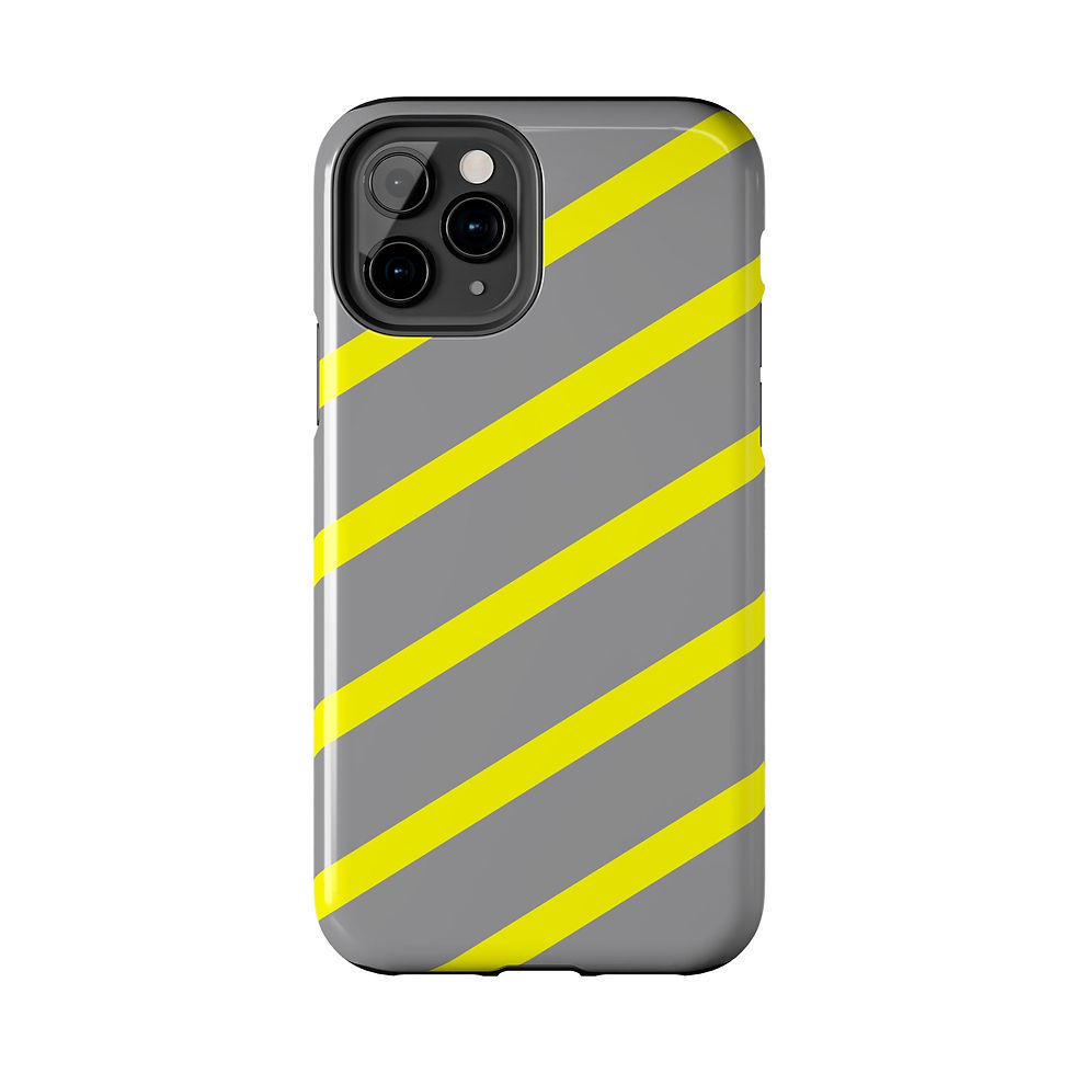 Thumbnail: Copy of Tough Phone Case — Blue Diagonal Stripe Shockproof Cover