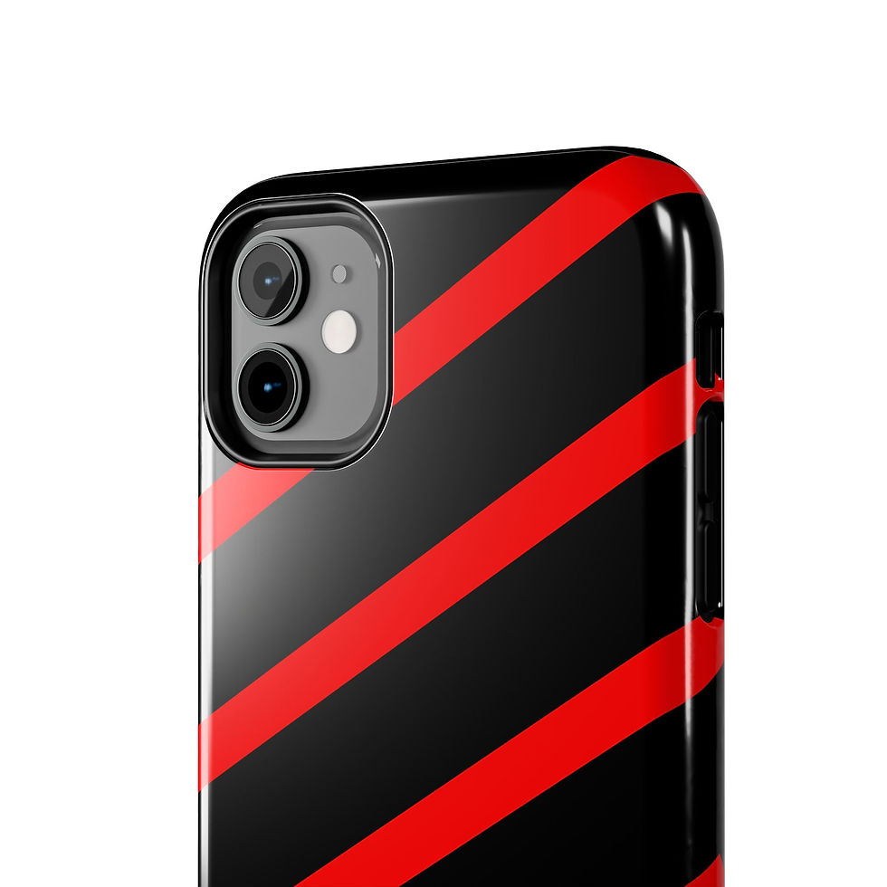 Thumbnail: Copy of Tough Phone Case — Blue Diagonal Stripe Shockproof Cover