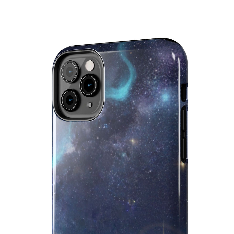 Thumbnail: Galaxy Night Sky Tough Phone Case — Starry Landscape Protective Phone Cover