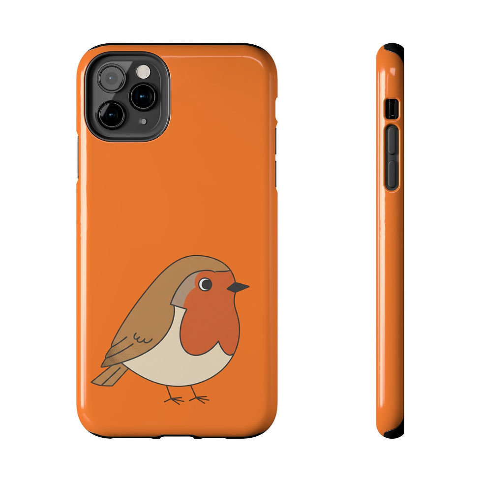 Thumbnail: Copy of Cute Robin Tough Phone Case — Protective Bird iPhone Case