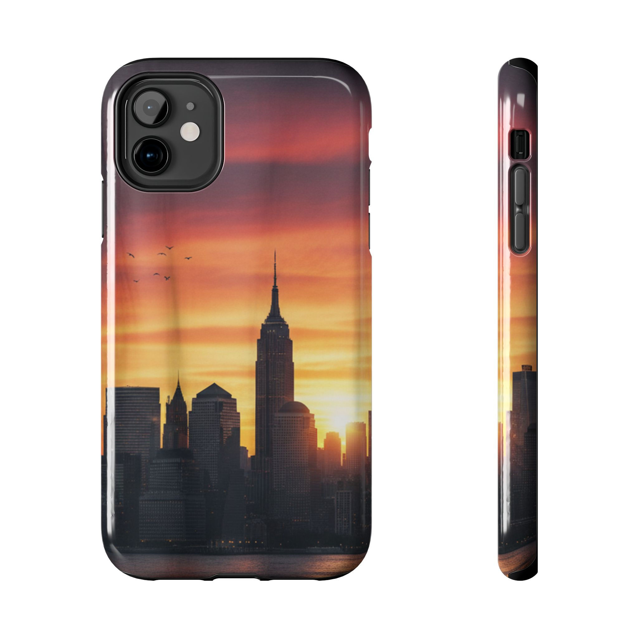 Tough Phone Case — NYC Skyline Sunset Protective Cover