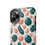 Thumbnail: Abstract Pebble Pattern Tough Phone Case — Coral & Teal Protective Cover