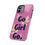 Thumbnail: Go Girl Go Tough Phone Case — Pink Floral Motivational Protective Cover