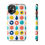 Thumbnail: Colorful Candy Dot Tough Phone Case — Bright Retro Polka Drop Design