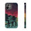Thumbnail: Tough Phone Case — Nostalgic Night Bike Ride Sky Design
