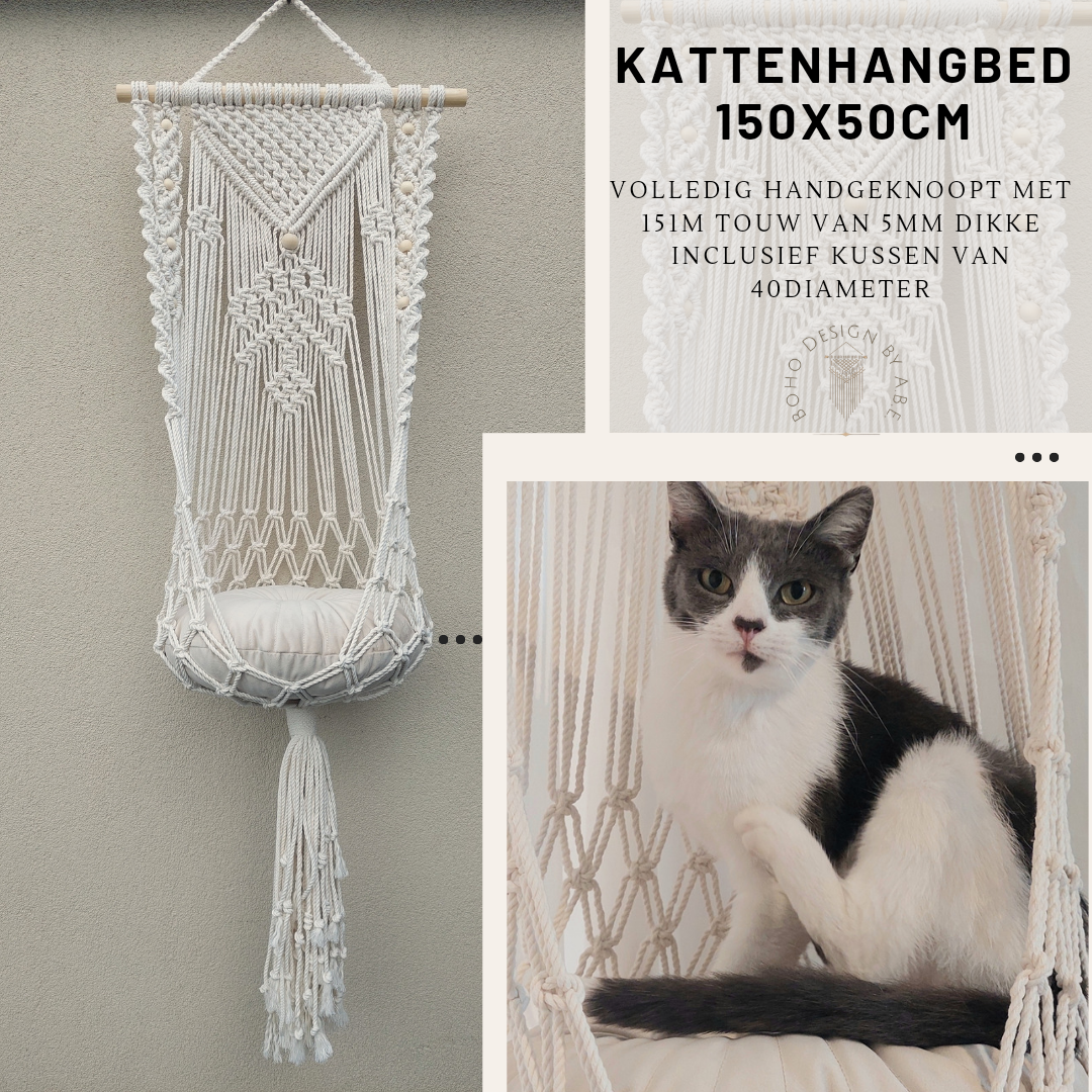 Katten hangbed met kussen