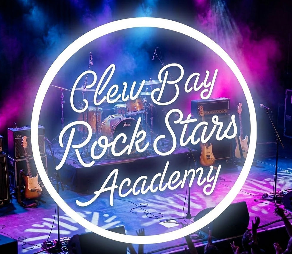 Clew Bay Rockstars Academy Logo