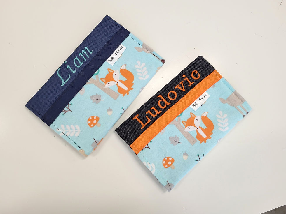 Miniature : protège carnet santé personnalisé , protège carnet vaccination québec