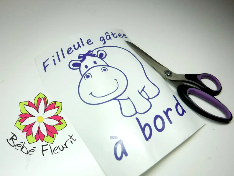 Filleule gâtée à bord hippo