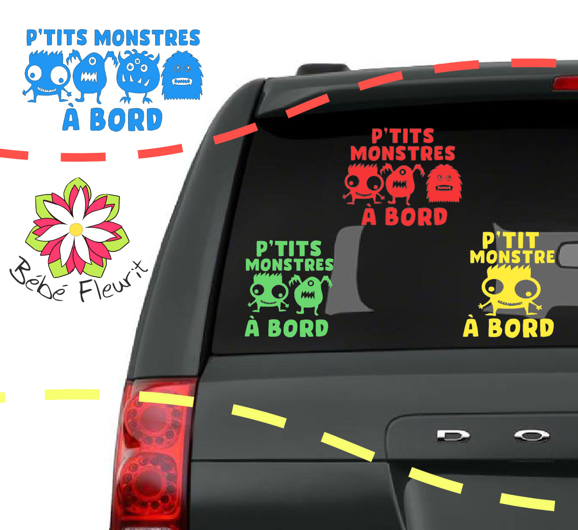 P'tit monstre à bord