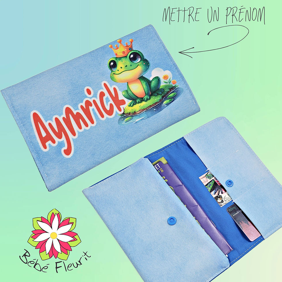 protège carnet santé personnalisé , protège carnet vaccination québec