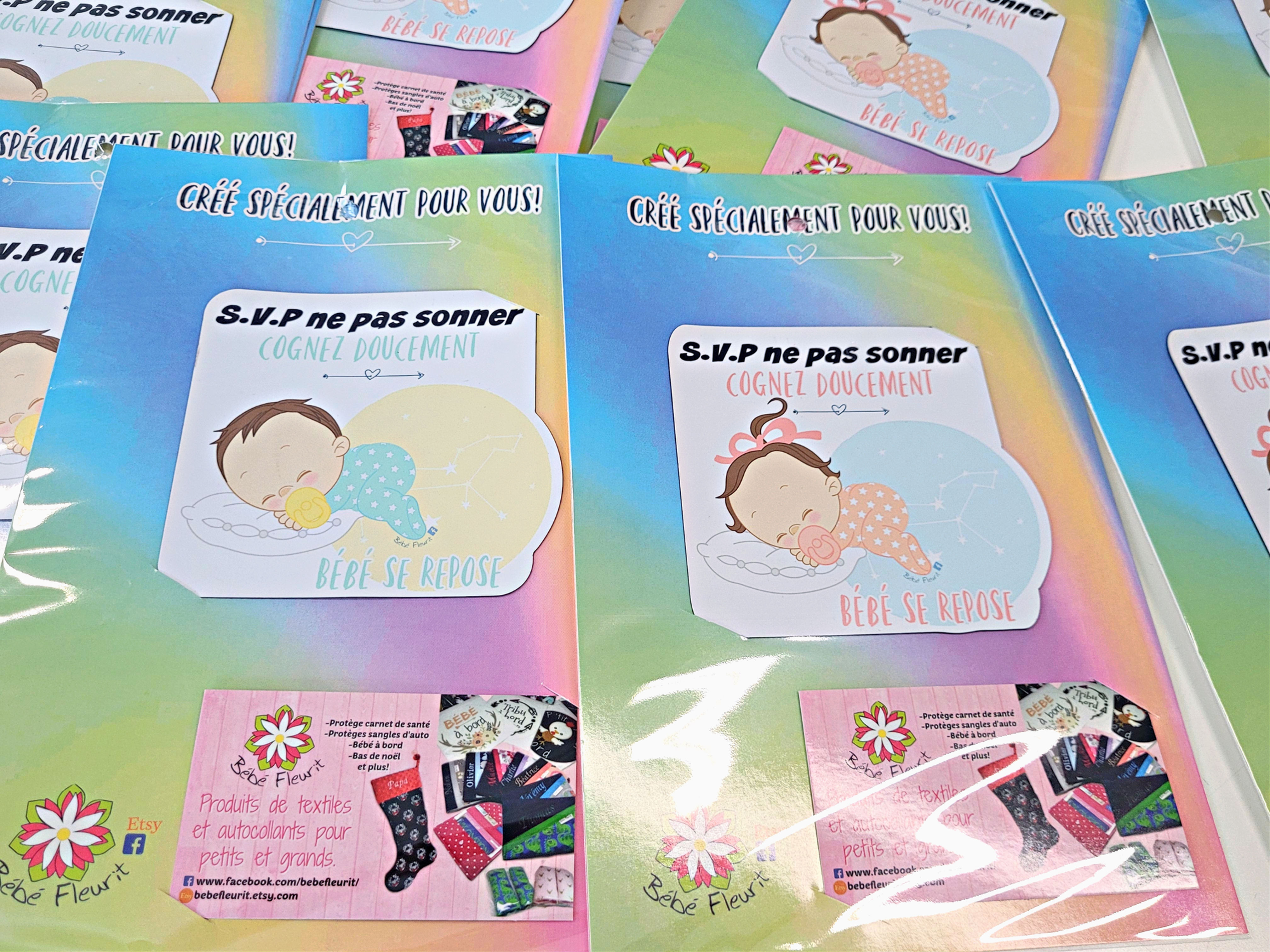 aimant bébé fait la sieste