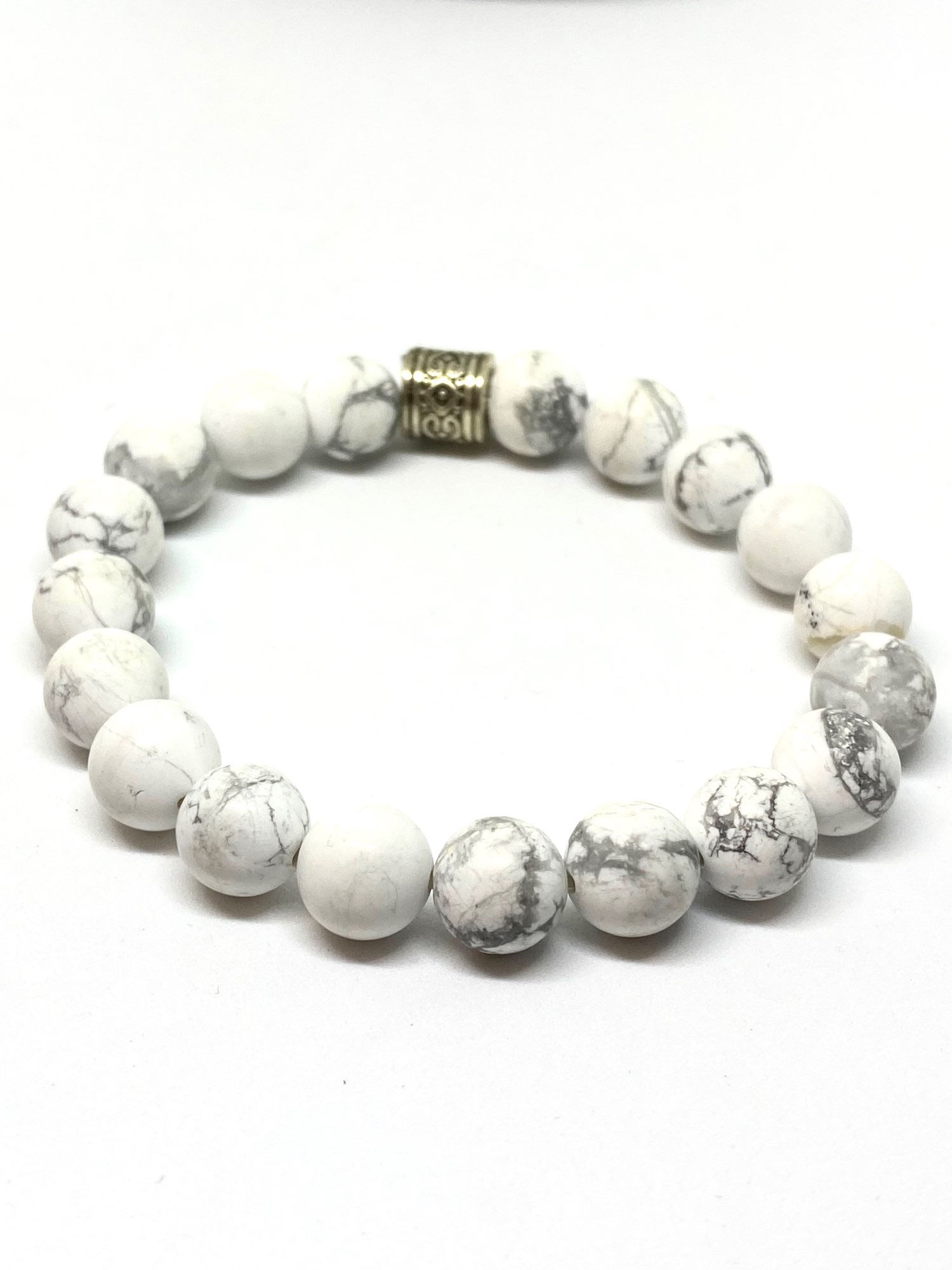 White Howlite Bracelet
