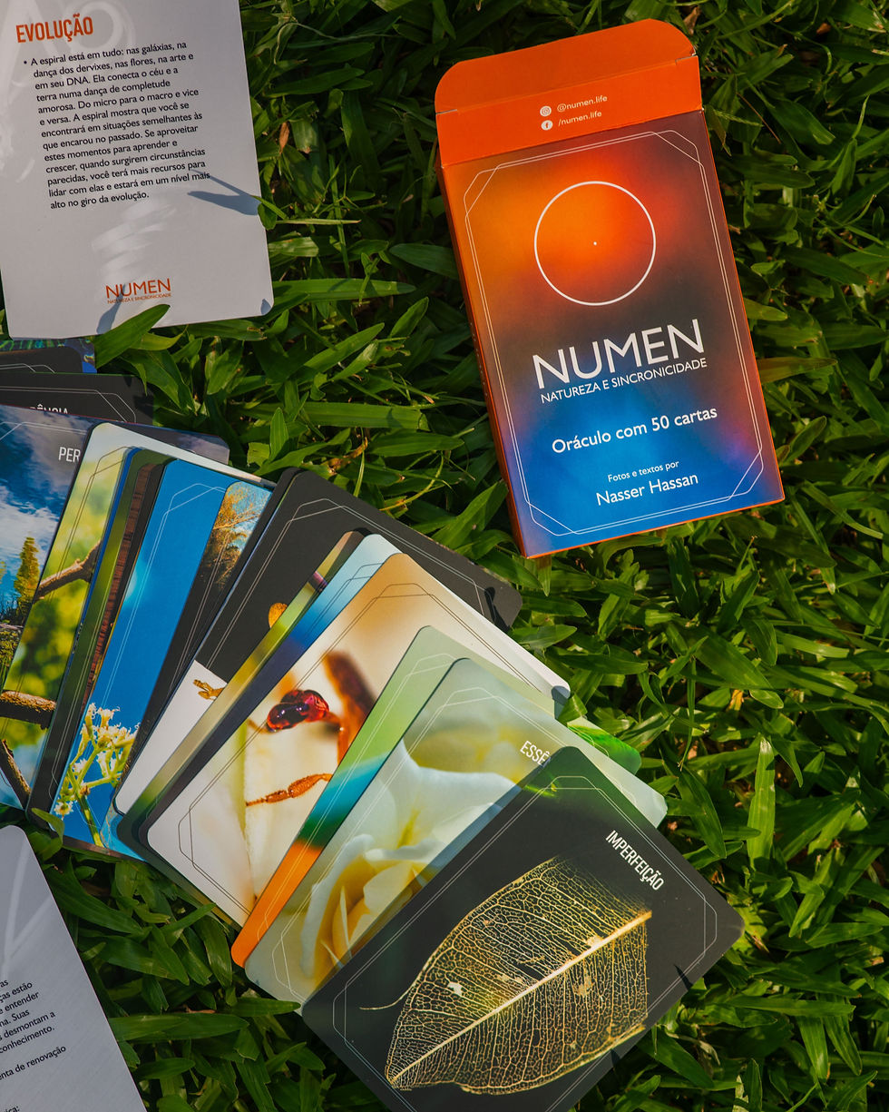 Miniatura: Oráculo Numen Natureza e Sincronicidade | 50 cartas