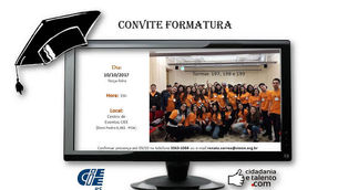 Formatura programa "Cidadania e talento com" (CIEE-RS) em parceria com o Projeto "Ami
