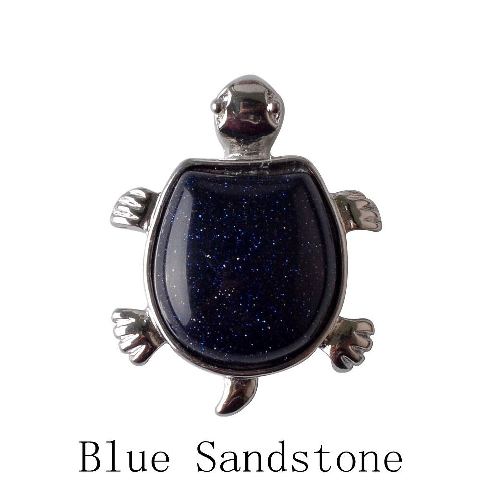 Thumbnail: Howlite Turtle Nacklace Pendant