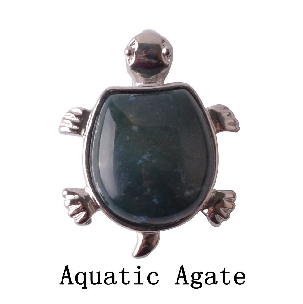 Thumbnail: Howlite Turtle Nacklace Pendant