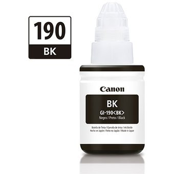 Botella de Tinta Canon GI-190 BK Negro Compatible