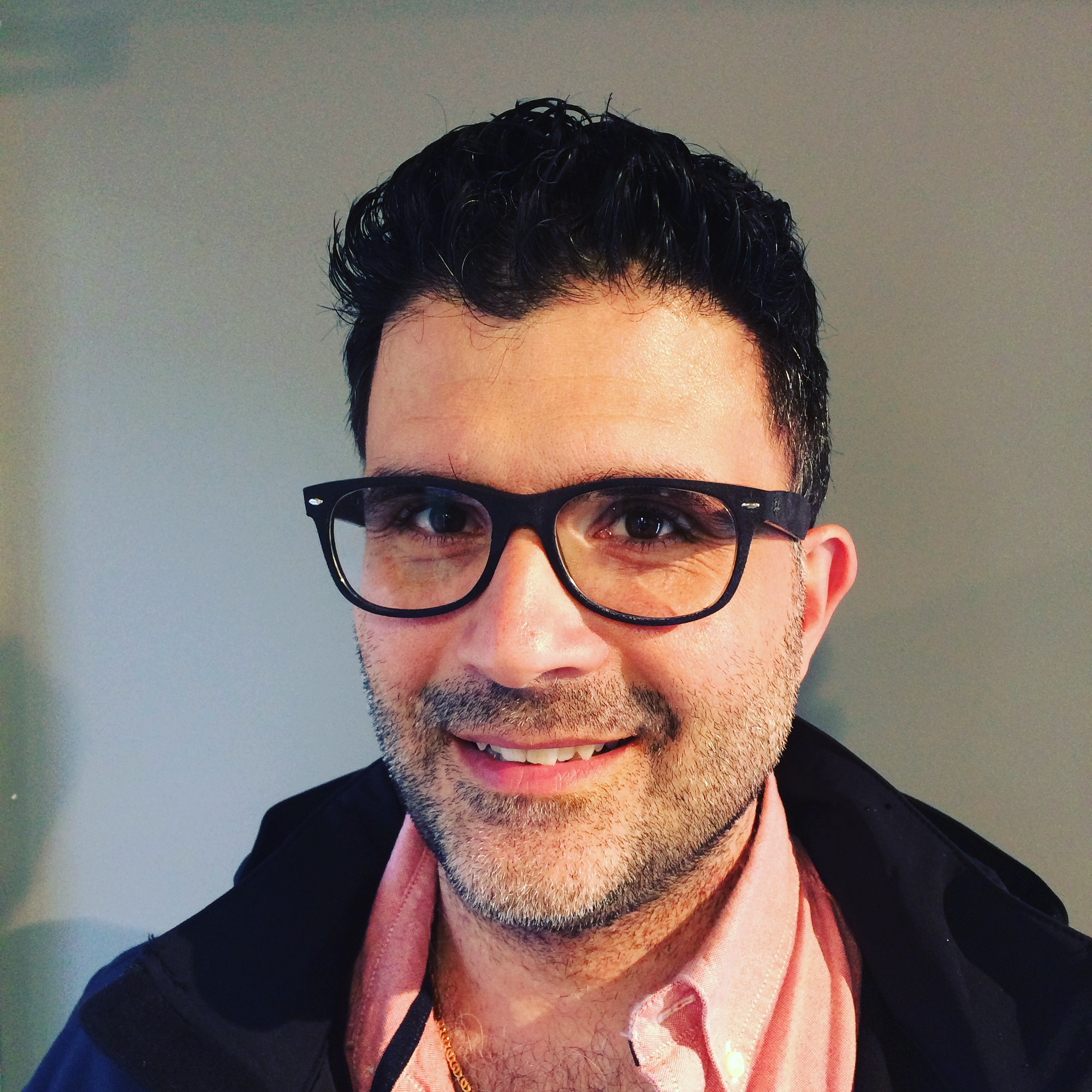 Saverio styling in his new Ray Bans