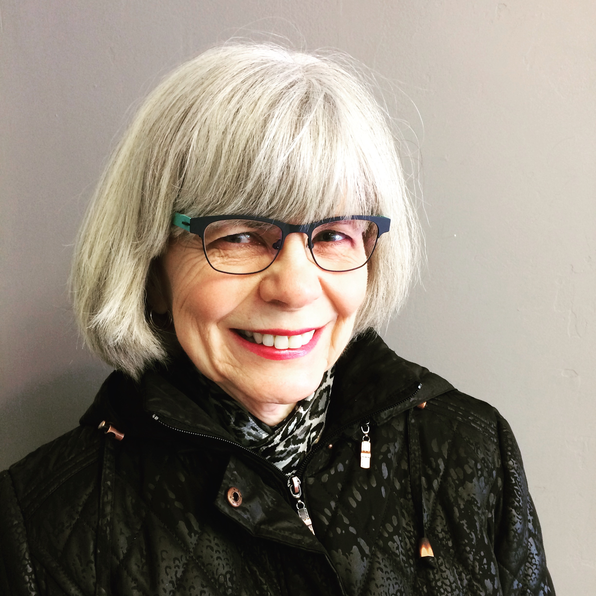 Joan in her lovely Krave specs!