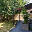 tuin met ook schaduw