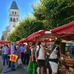Zaterdag markt in Thiviers