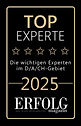 ERFOLG Magazin_Siegel_Top Experte 2025_Saeed Habibzadeh_Spiritueller Coach