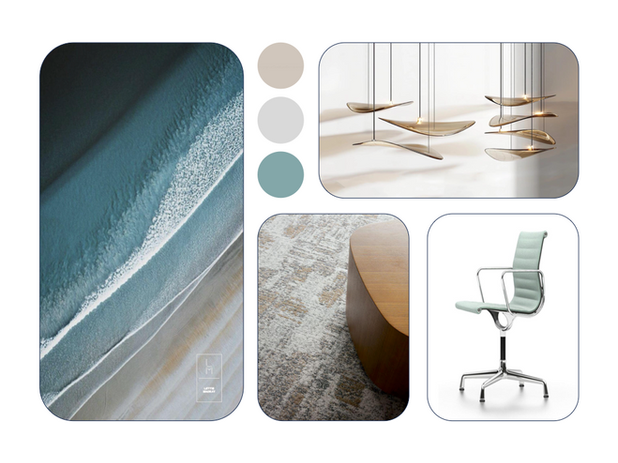 moodboard kantoorontwerp