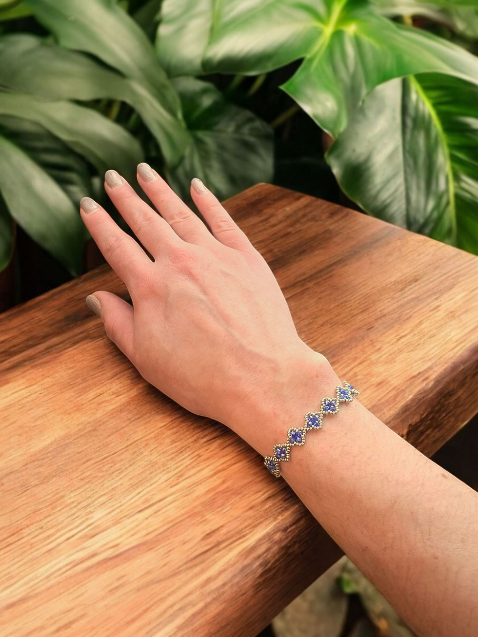 Thumbnail: Deep Blue Sky Marquise Bracelet