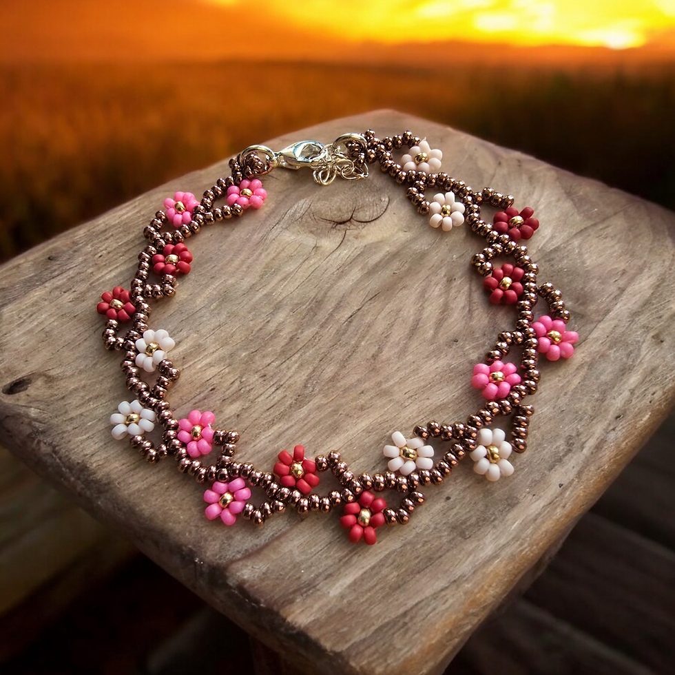 Thumbnail: Valentine Flower Vine Bracelet