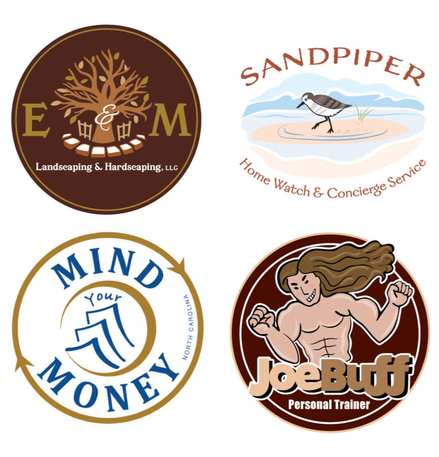 Sarah Bryce Designs Custom Logos Business Branding