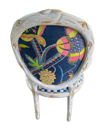 Joanne's ready-made original redesigned chairs.