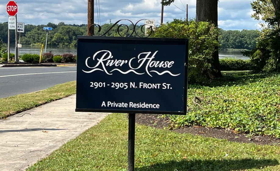 River House B&B Sign,Harrisburg, PA