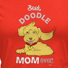 Best doodle mom ever t-shirt