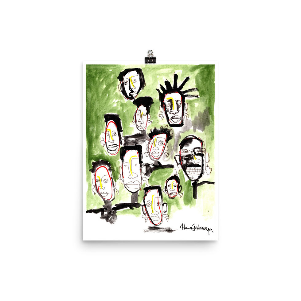 Thumbnail: Faces Print
