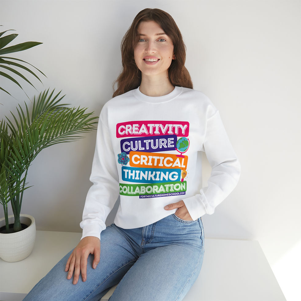 Thumbnail: Creativity Culture Critical Thinking Collaboration Unisex Sweatshirt