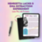 Henrietta Lacks DNA Extraction Lesson