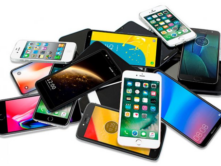 Multiphone celulares de diferentes formas