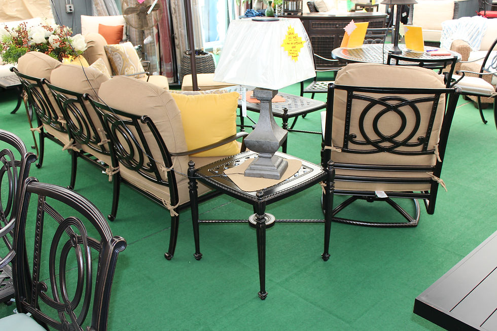 Thumbnail: 6pc Aluminum Seating Group ( CONTACT FOR PRICING )