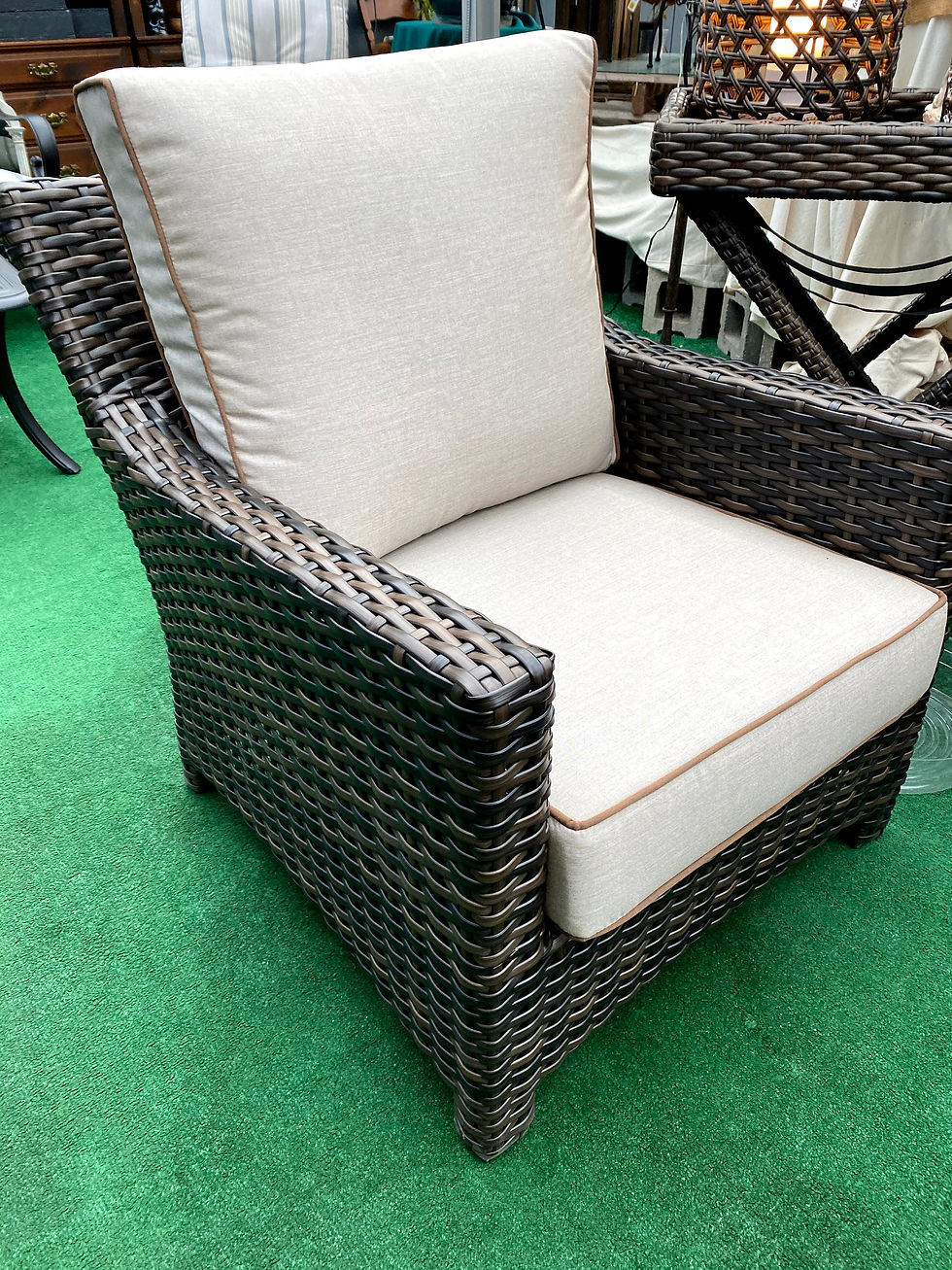 Thumbnail: 4pc Resin Wicker Seating #32272