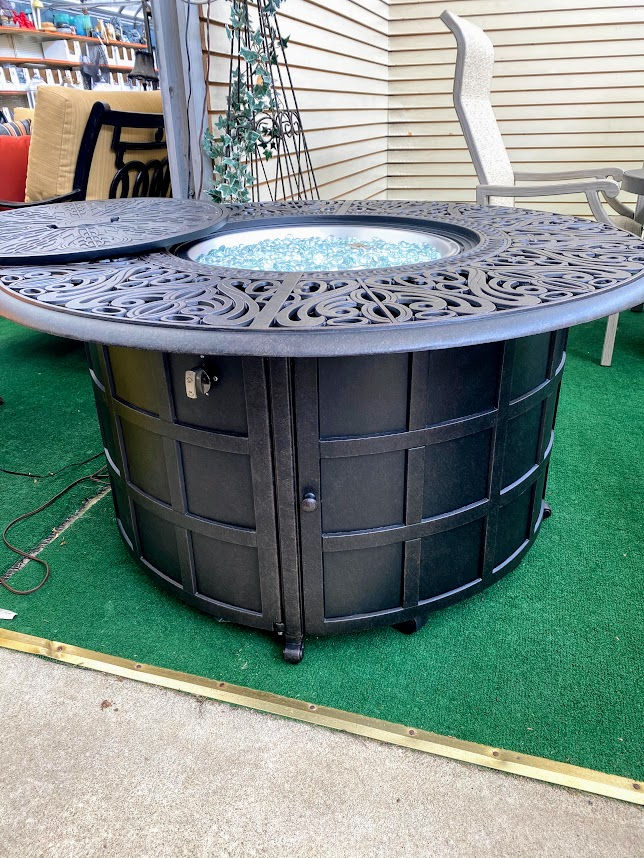 Thumbnail: 48" Round  Propane Firepit ( CONTACT FOR PRICING )