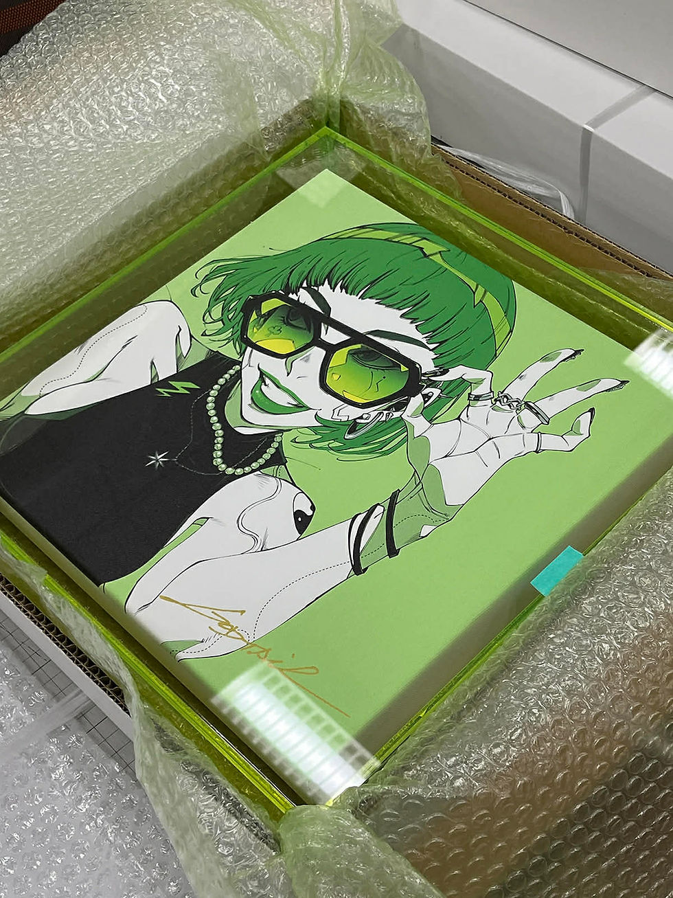 ベルギーのお客様へ無事に届けられました(GODTAIL氏作品)