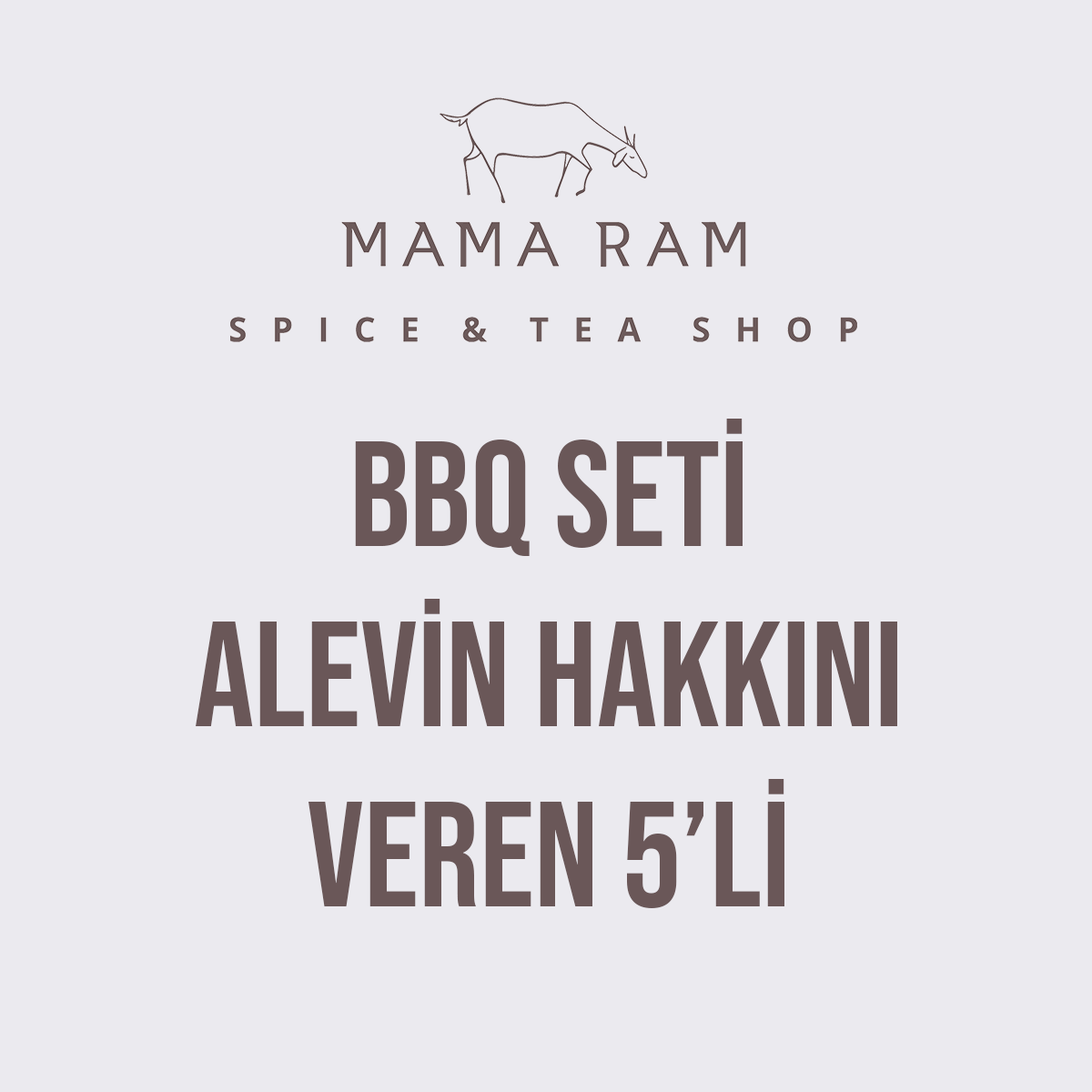 BBQ Seti açıklaması