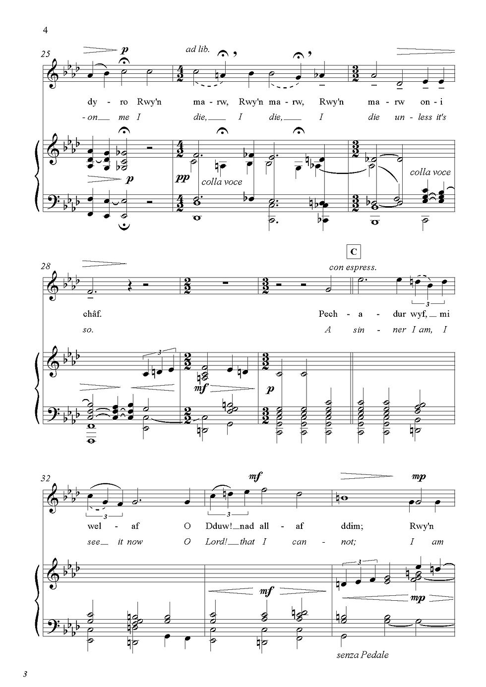 Thumbnail: MORFYDD OWEN: Gweddi y Pechadur [PDF]