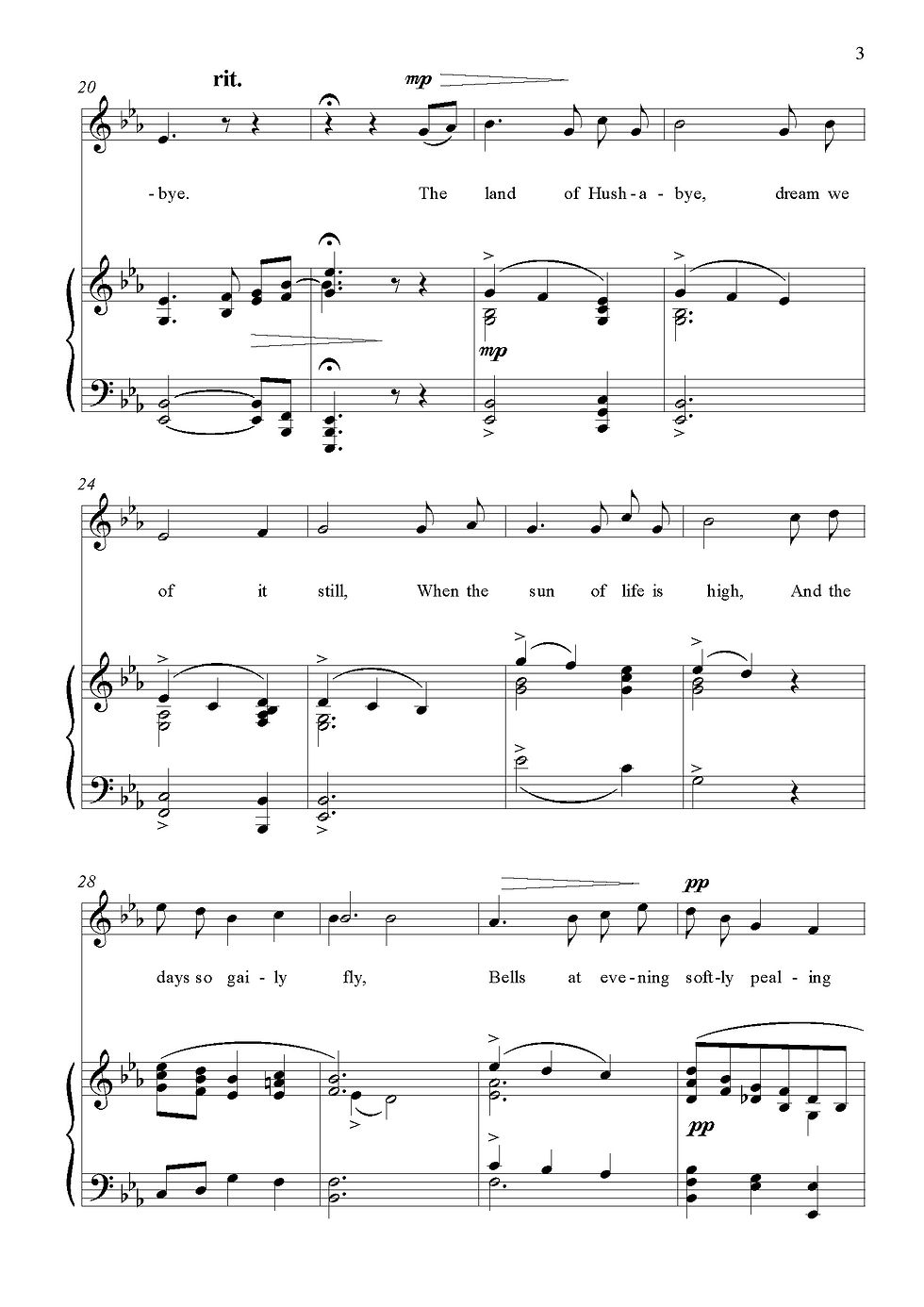 Thumbnail: MORFYDD OWEN: The Land of Hush-a-bye [PDF]