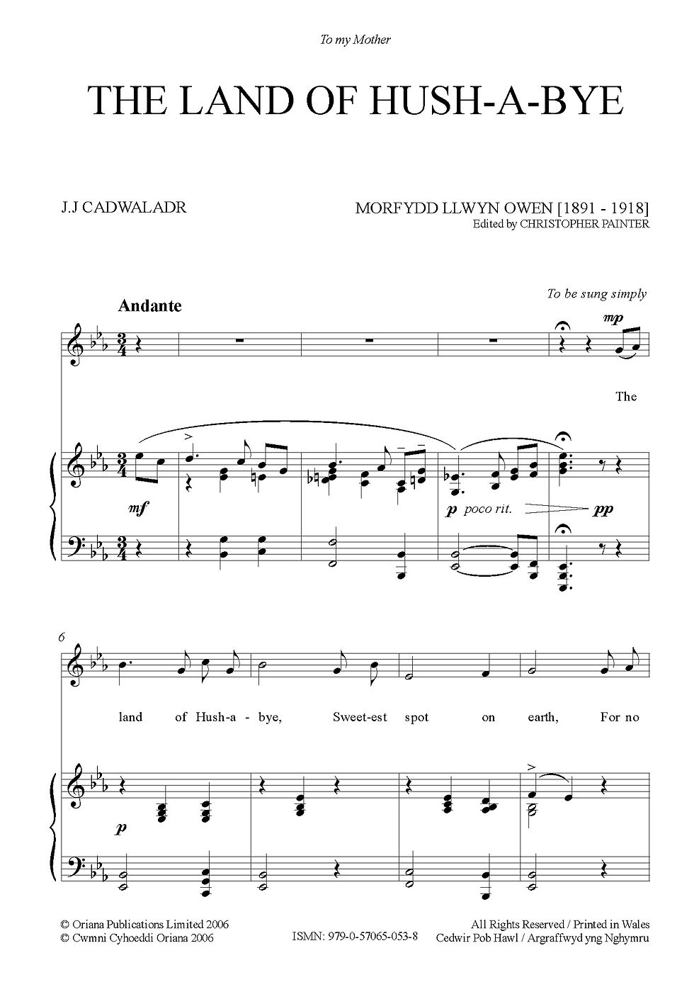 Thumbnail: MORFYDD OWEN: The Land of Hush-a-bye [PDF]