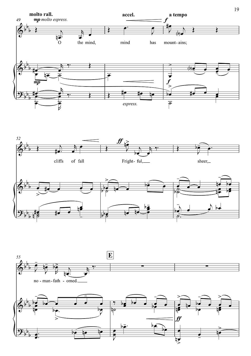 Thumbnail: GRACE WILLIAMS: Six Poems by Gerard Manley Hopkins (Piano Rehearsal Score) [PDF]
