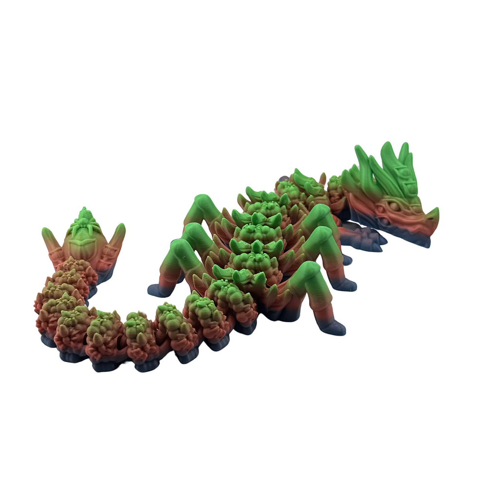 Articulated Colorful Dragon